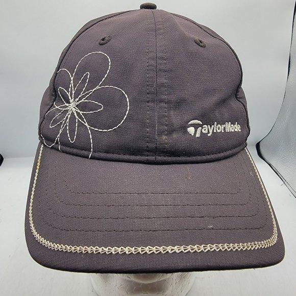 TaylorMade Unisex Adults Hat Cap Black Floral Outdoors Golf Casual main image 5